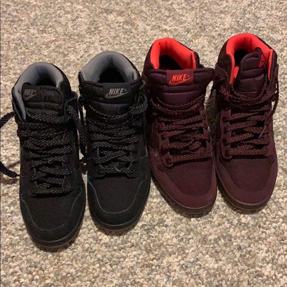 Size 7 Nike high tops